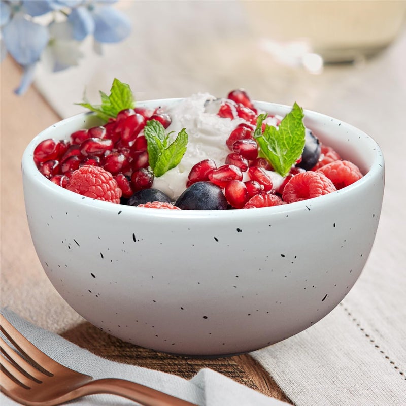 KITCHEN MASTER MINTO 4.5-Inch Stoneware Bowl – Durable, Versatile, and Microwave-Safe - Image 1